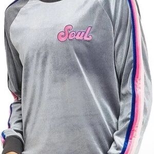 AVIATOR NATION x SOUL CYCLE - WOMENS VELVET CREWNECK
